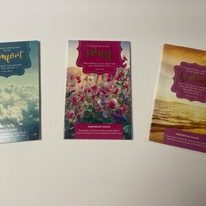 Inspirational Floral Journal - Pink & Green Cover